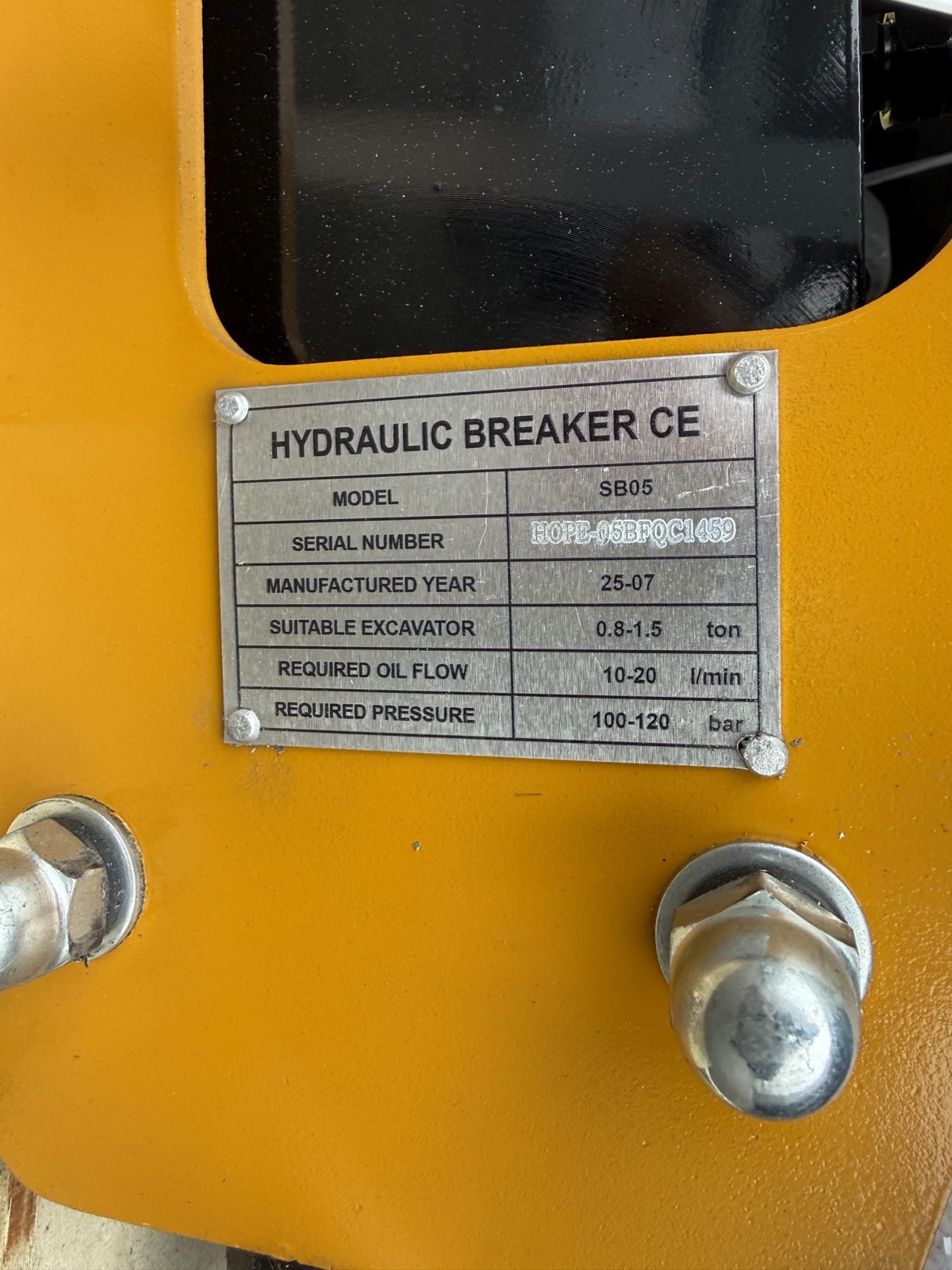 Młot hydrauliczny SB05 - zdjęcie 5