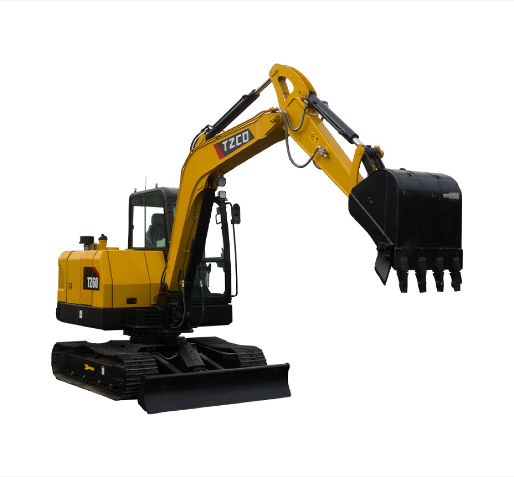 Koparka Green River TZ60 - widok z łyżką