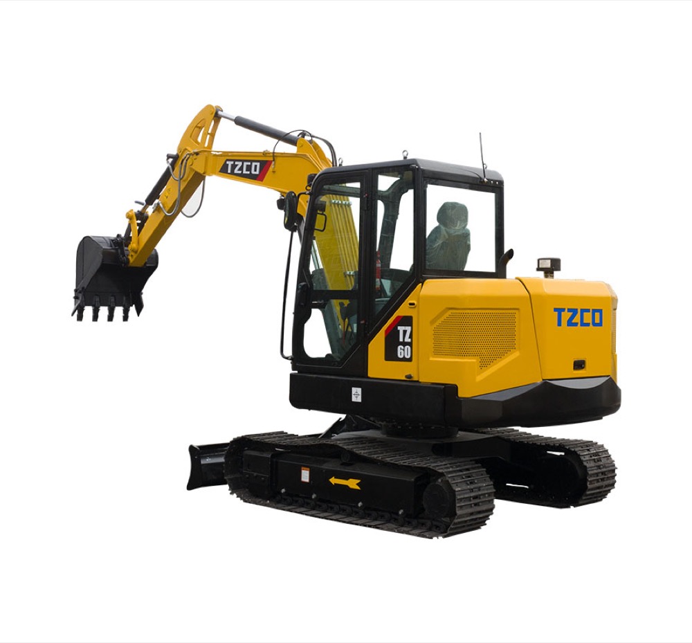 Koparka Green River TZ60 - widok z tyłu