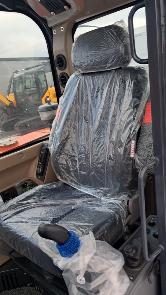 Koparka Green River TZ60 - fotel w kabinie